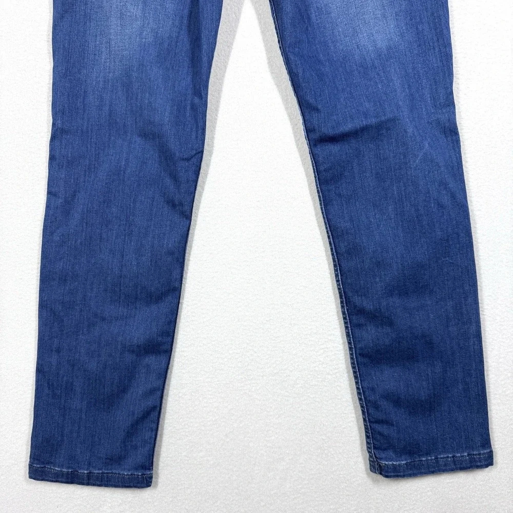 Mugsy Jeans Mens 32x30 Lake Shores Dark Blue Straight Regular Stretch 5 Pocket